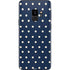Blue and Cream Polka Dots Galaxy S9 Skin